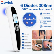 308nm UVB Phototherapy Device 6 Diodes 20mW/cm  For Skin Soothing And Care
