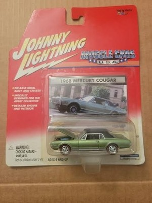 1968 Mercury Cougar Johnny Lightning Vintage 1/64 die cast