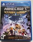 Minecraft Story Mode Season Pass Disc PS4 Telltale Games Series PS5 Compatible