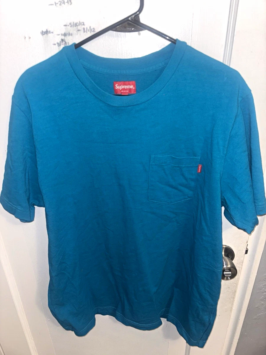 Supreme Blue T-Shirts for Men for sale | eBay
