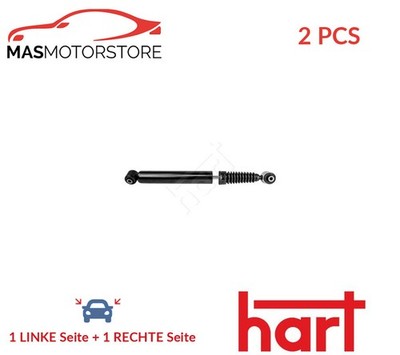 STOSSDAMPFER STOßDÄMPFER 2 STÜCK PAAR HINTEN HART 811 810 2PCS H NEU