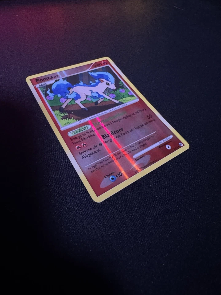 Ponita /Ponyta Lv.17 (AR SH11) Reverse Holo Pokemon TCG Platin Arceus NM Deutsch - Bild 4 von 4