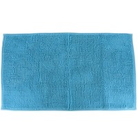 Badezimmerteppich Duschvorleger Badematte Badteppich 45X75 Cm TüRkis Mikrofaser