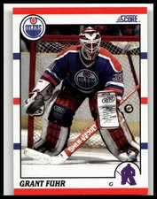 1990-91 Score American #275 Grant Fuhr Edmonton Oilers