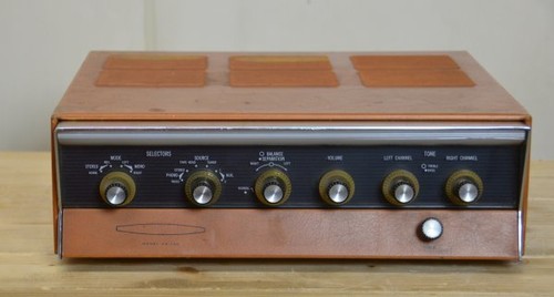 Heathkit AA-100 Tube Stereo Integrated Amplifier Vintage USA 120V Works Great