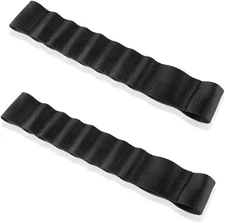 2PCS Door Limiting Straps Compatible With Wrangler CJ YJ TJ JK JKU F, Black 