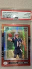 2024 Panini Optic - Rated Rookie Drake Maye #229 Red Hyper Prizm (RC) PSA10