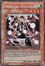YuGiOh Nebeltal-Schamane HA01-DE005 Secret Rare Good unl.