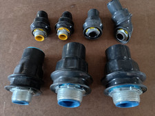 2) 1-1/4 STRAIGHT, 1) 1 STRAIGHT PVC SEALTITE...