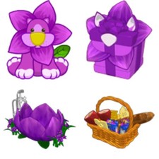 Webkinz Classic - Violet Lion - Virtual Adoption Code ONLY
