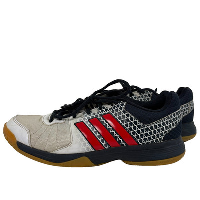 Adidas Ligra 4 Shoes Mens Size 9 Red White Blue Indoor Volleyball