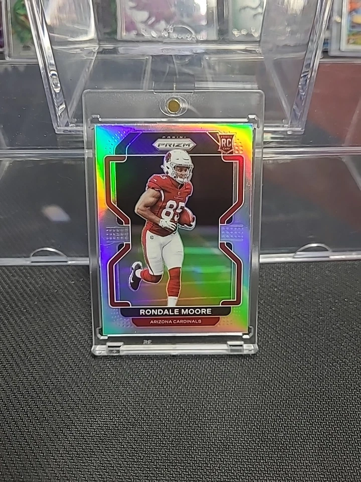 Rondale Moore 2021 Panini Prizm Rookie Variations Prizm Silver Cardinals #V-347 - Image 2 of 3
