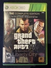 Grand Theft Auto IV & Episodes from Liberty City - XBOX 360 - Map included