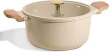 CAROTE 5 Qt Nonstick Stock Pot with Lid Soup Pot, Ceramic 5 Quart Casserole ONLY
