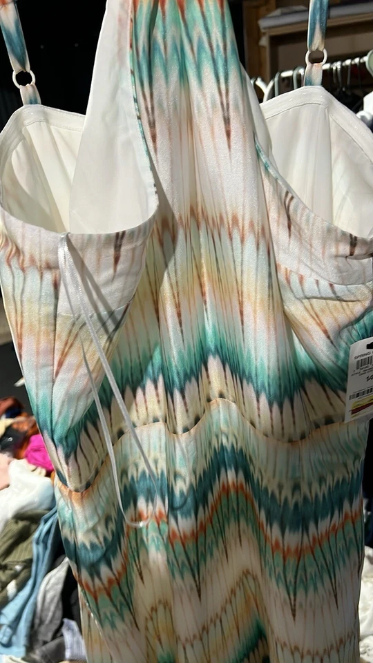 全新带标签 $119 售罄 iNC 连身裤 14 — 第 3/4 张图片