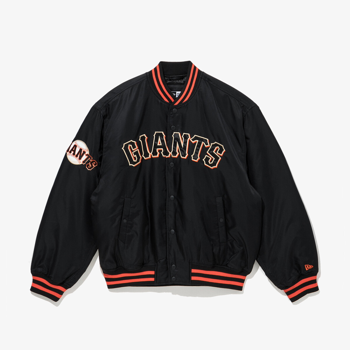 New Era MLB San Francisco Giants Logo Stadium Jacket, Black New Era MLB San Francisco Giants Logo Stadium Jacket, Black