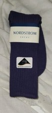 Women Nordstrom Socks 9-11 Size Monarch Purple Dress New