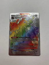 Silver Foil Garbodor VMAX  Rainbow Fan Art Display Vmax Card NM