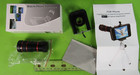 12x Optical Zoom Lens Telescope Telephoto Clip on for Mobile Cell Phone Camera