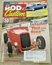 Rod & Custom Magazine Book Nov. 2003 Slam it Suspension Drop DIY Interior Tips