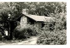 Bethel Cottage-Stone Building-Camp Mackie ?-RPPC-Vintage Real Photo Postcard