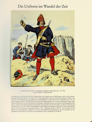 Grenadier 1709 - Die Uniform im Wandel der Zeiten