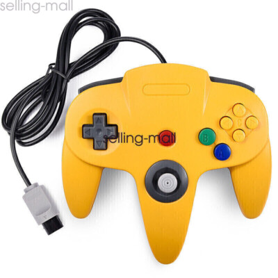 Wired N64 Controller Joystick Gamepad for Classic Nintendo 64 Console Games