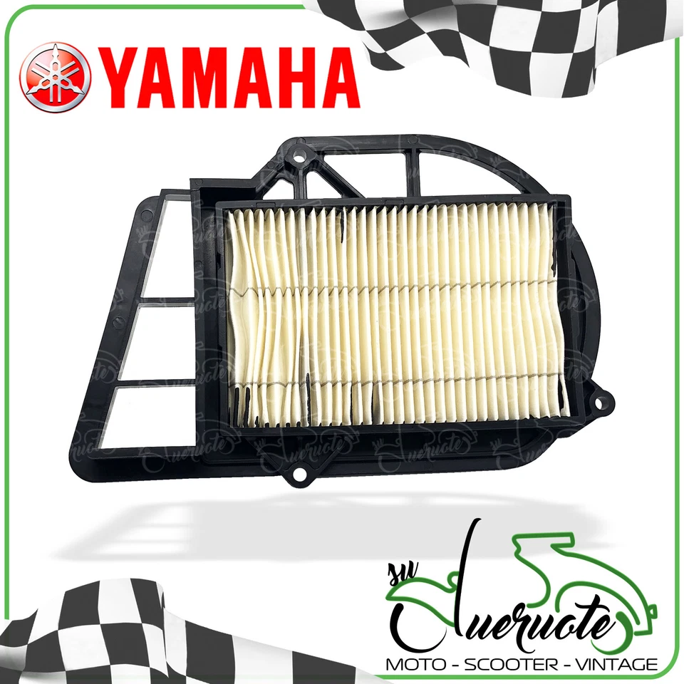 Filtre à Air Pour Yamaha Majesty 250 X Max Versity 300 City Xmax Black Sport - Photo 1/1