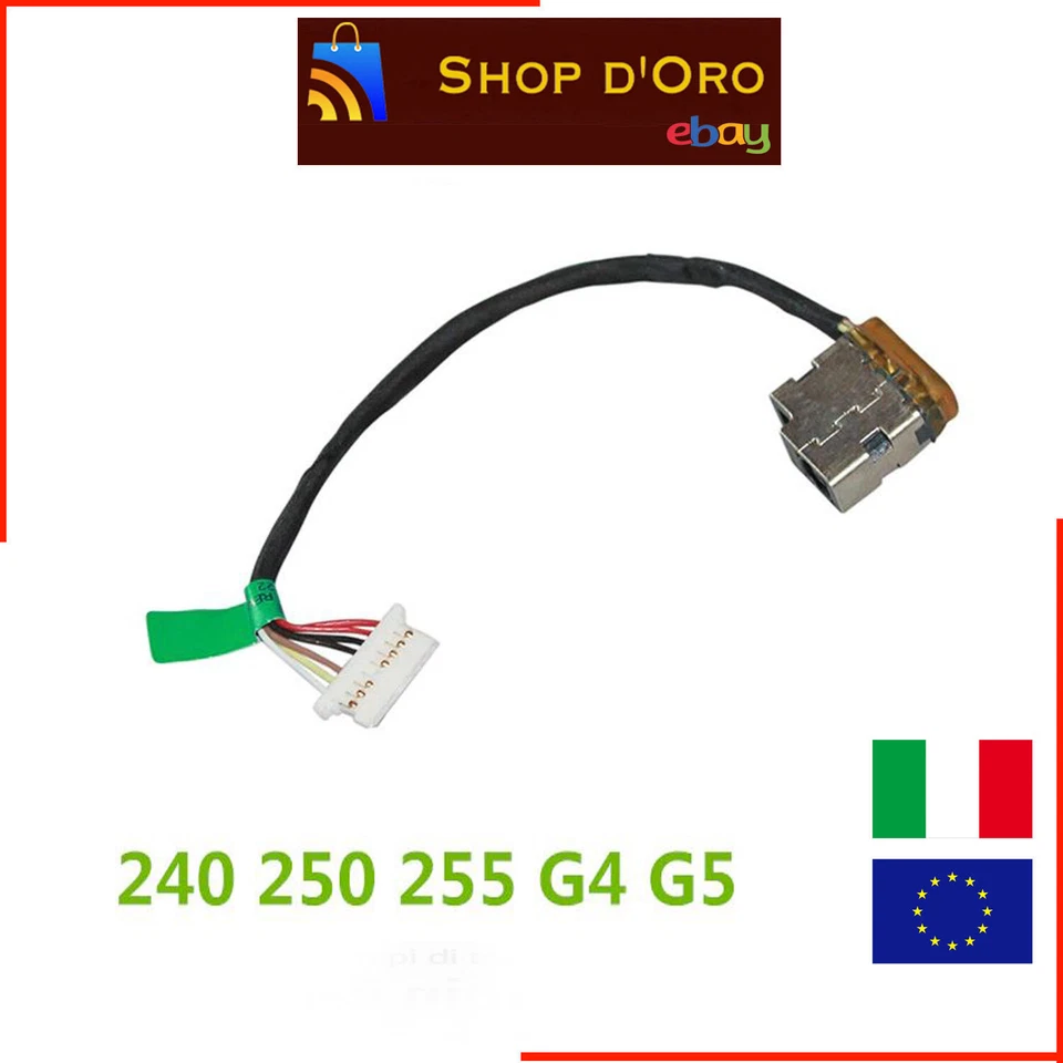 DC POWER JACK PER HP 799736-F57 799736-S57 799736-T57 799736-Y57 RICARICA