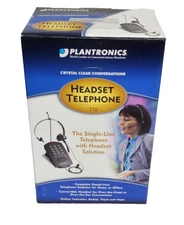NEW SEALED Plantronics T10 Corded Single Line Hands-Free Headset