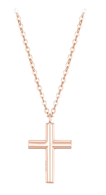 J.Estina J.Fenella 14K ожерелье JJJTNQ4BF067R4420 14K розовое золото кубический цирконий - Изображение 2 из 4