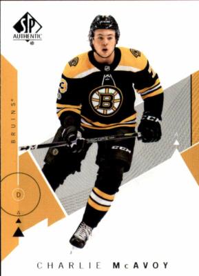 2018-19 SP Authentic #59 Charlie McAvoy - Boston Bruins