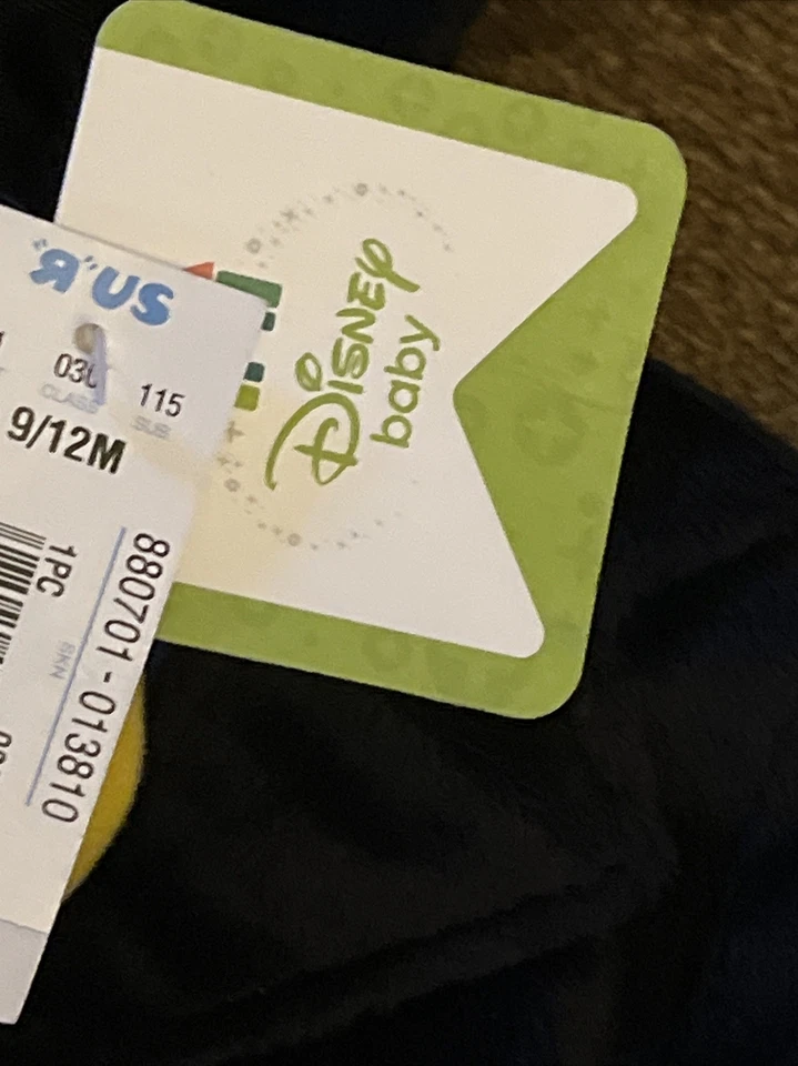 Disney Baby Mickey Mouse Costume Sz 9/12 M - New With Tags - Image 2 of 4