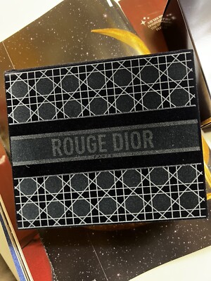 Dior ROUGE Black SET Lip makeup set  of 2 lipsticks limited edition gift  New