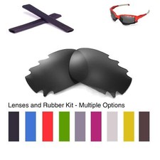 Walleva Vented Lenses and Earsocks for Oakley Jawbone - Multiple Options