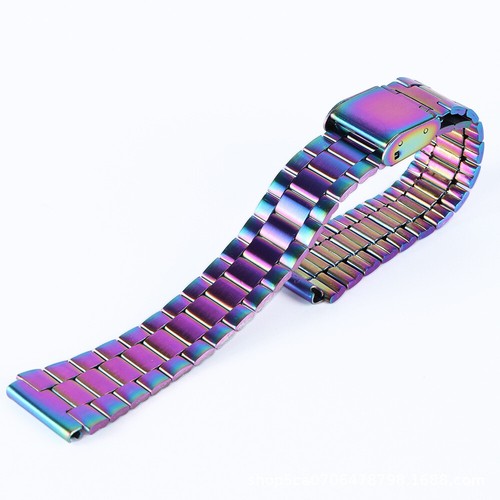 Passend für Casio A158W/F91W/AE1200 Edelstahl Uhrenarmband 18mm Premium Metallband - Bild 13 von 15