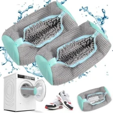 2/4Pack Reusable Shoe Washing Machine Bag Laundry Shoe Bag for Washer and Dryer