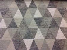 Kravet Couture Triangle Upholstery Fabric- Urbane/Platinum 2.40 yds (33687-1611)