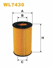 WIX FILTERS WL7430 Oil Filter for Honda