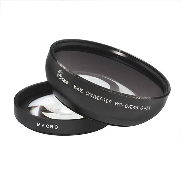 67mm 0.45X Wide Angle Macro Lens For Canon Nikon Pentax Sony Panasonic Camera - Image 3 of 4