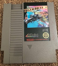 Aut&eacute;ntico carro de trabajo NES Tiger-Heli CIB probado en juego