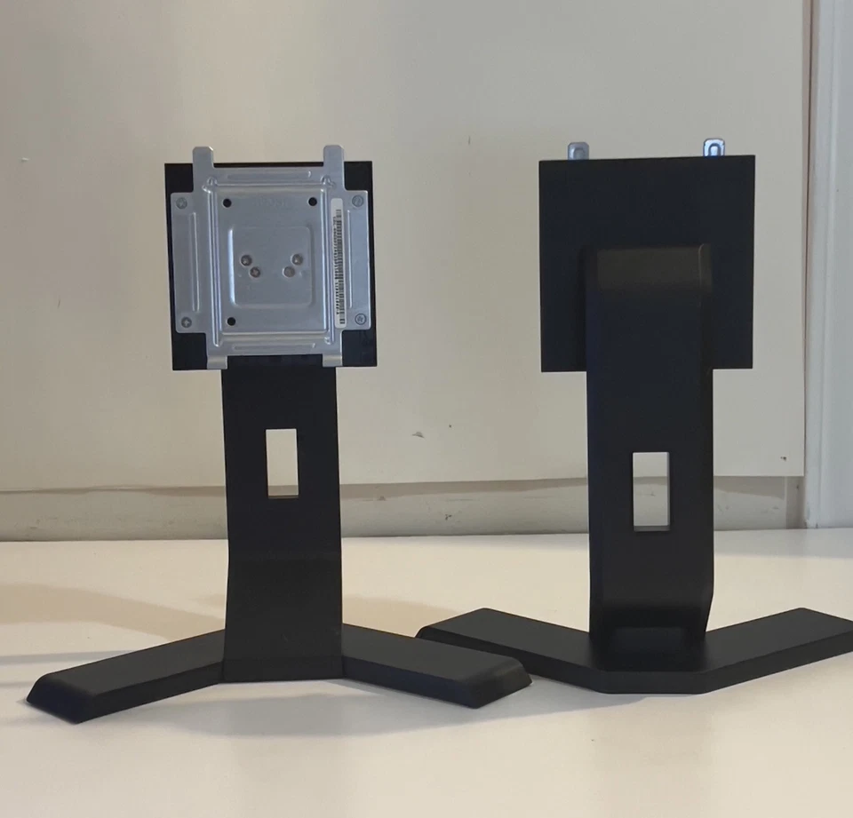 2x Original Dell Monitor Stand for Model: E190Sb, E190Sf, E170Sb, E170Sc - Black - Image 2 of 3