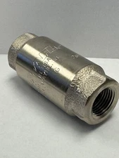 Strataflo check valve 3/8" NPT nickel-plated 2330-038 NIB, OLD STOCK sale