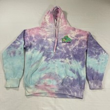 Josh Fudge Sz S Sweatshirt Hoodie Tie Dye Now I Dream In Technicolor Colortone