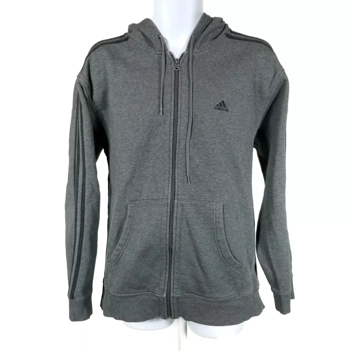 Adidas hoodie with zip pockets sales