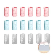 6-18X Plastic Bed Sheet Gripper Holder Straps Towel Sofa Mat Clip Non-Slip Quilt