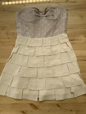 Ark And Co Mini Cocktail Dress In Blush Size Medium