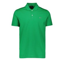 PAUL & SHARK Polo Homme Coton Bio Piqué Avec Badge Shark C0P1013 061 Vert