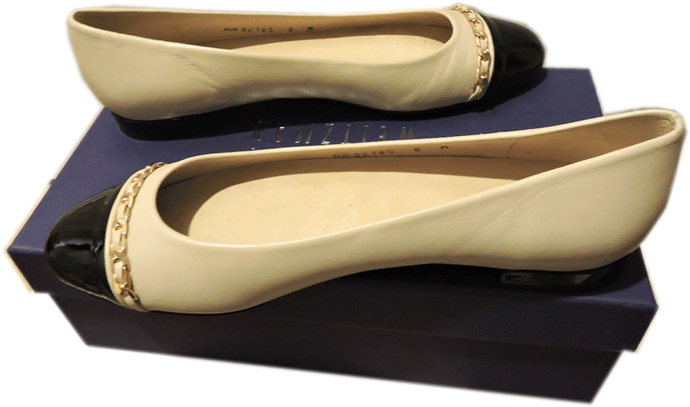 425 Chain Stuart Weitzman Quilted Cap Toe Chain 425 Ballet Flats - Legacy 7- 37 Beige 9235d4 425 Chain Stuart Weitzman Quilted Cap Toe Chain 425 Ballet Flats - Legacy 7- 37 Beige 9235d4