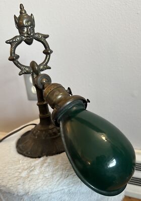 Vintage Rembrandt Genie Devil Head Desk Study Piano Lamp 7159B